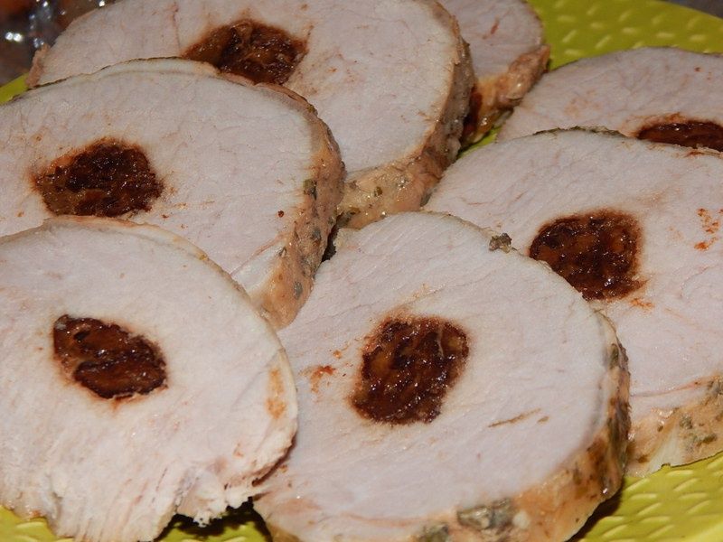 Pieczony schab 3-etapowy ze śliwką wędzoną Pieczony schab 3-etapowy ze śliwką wędzoną