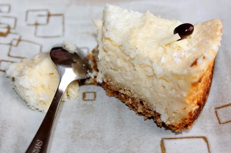 Pieczony sernik kokosowy Pieczony sernik kokosowy