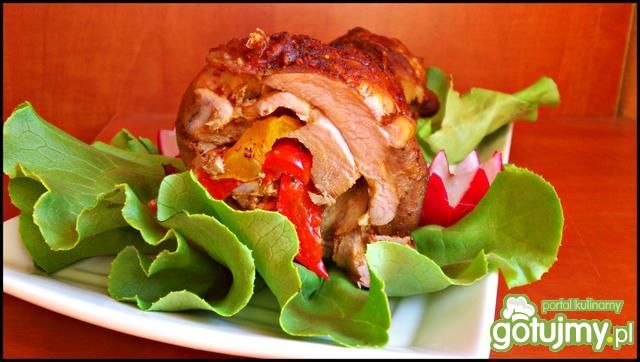 Pieczony udziec indyczy