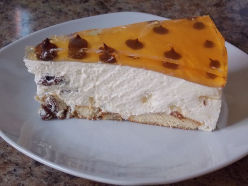 Piegowaty sernik na zimno Piegowaty sernik na zimno