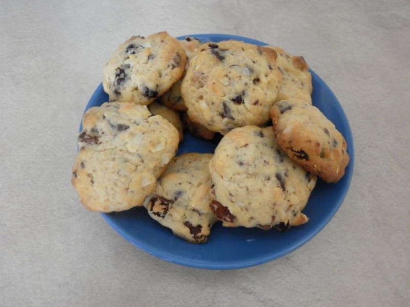 Pieguski z bakaliami