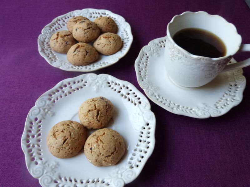 Pieguski z orzechami i czekoladą