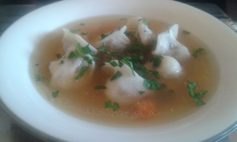 Pielmieni z wołowiną Pielmieni z wołowiną