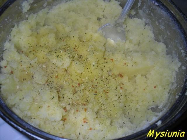 Pieprzne pure ziemniaczane