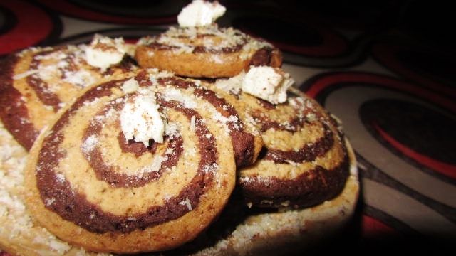 Pierniczki dwukolorowe