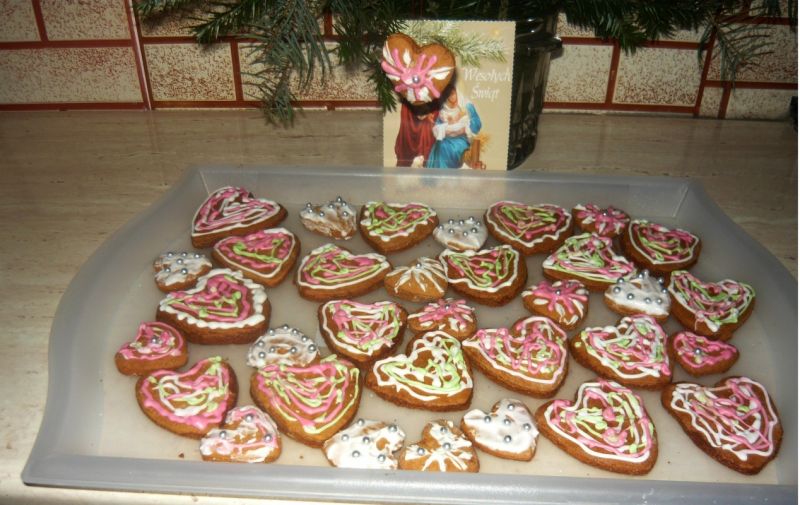 Pierniczki udekorowane lukrem