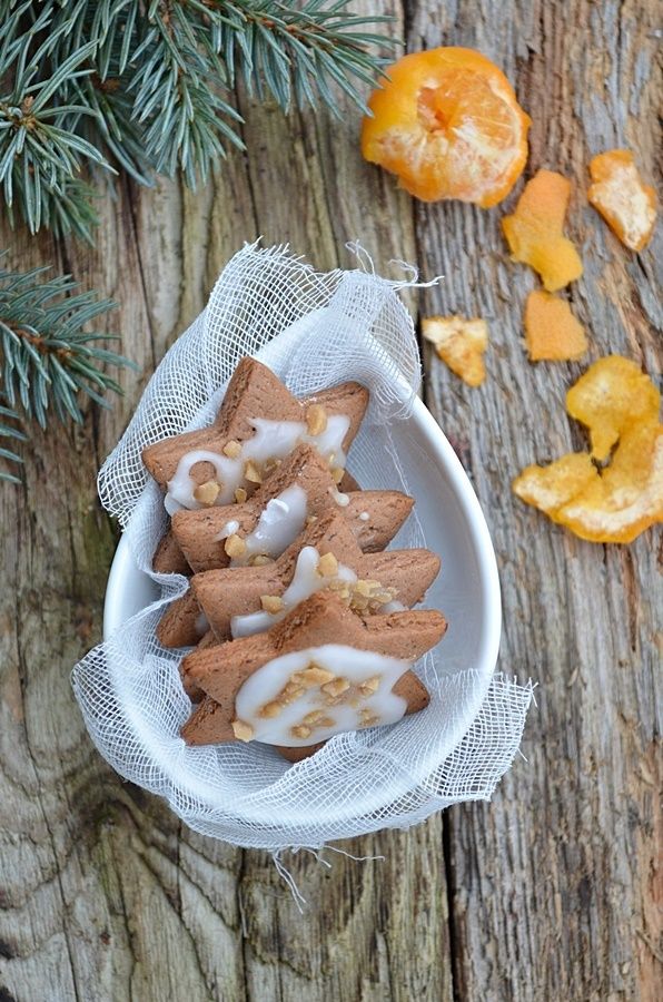 Pierniczki z lukrem pomarańczowym