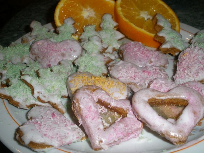 Pierniczki z witrażami 