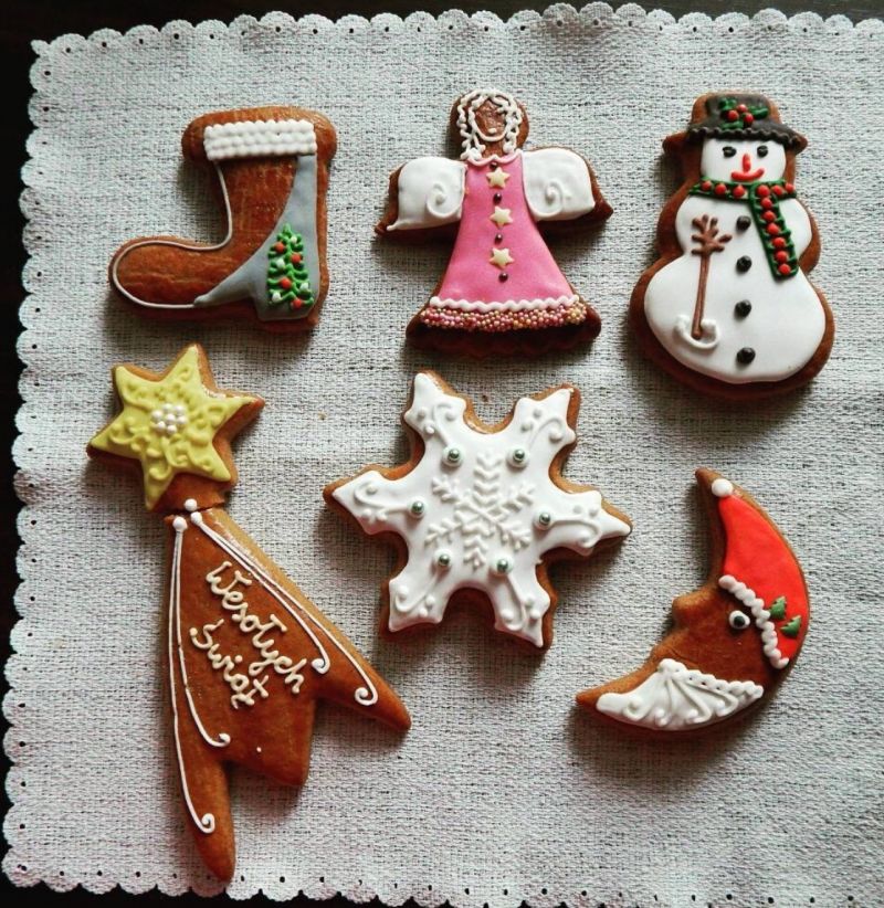 Pierniczki żytnie do zdobienia