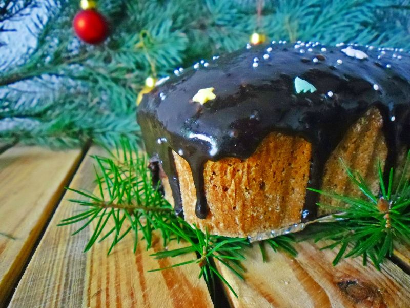 Piernik na piwie żurawinowym