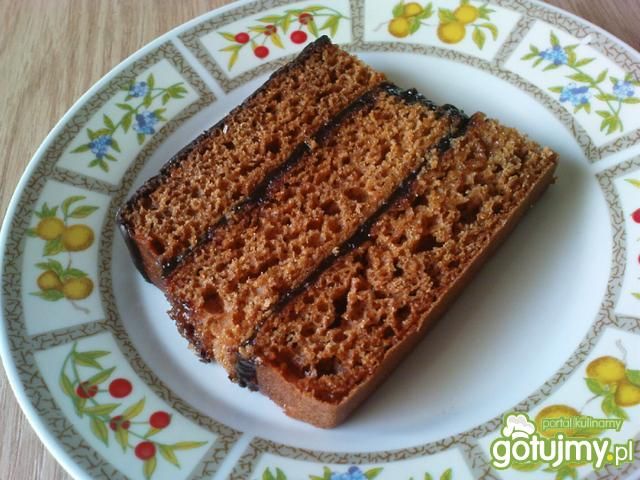 Piernik staropolski z powidłami i polewą