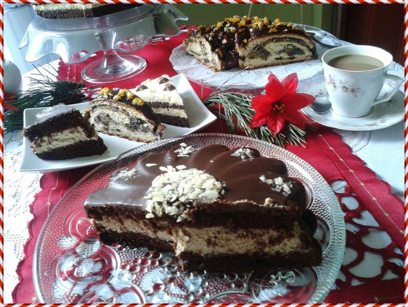 Piernik z masą cappuccino Piernik z masą cappuccino