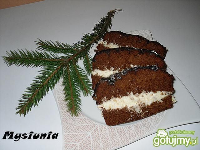 Piernik z masą grysikową Piernik z masą grysikową