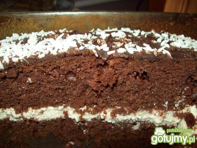 Piernik z masą w czekoladzie  Piernik z masą w czekoladzie