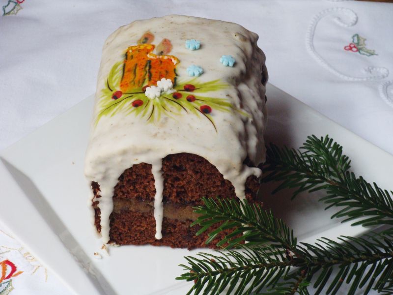 Piernik z masłem orzechowym