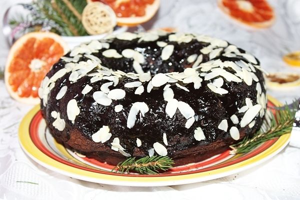 Piernik z żurawiną 