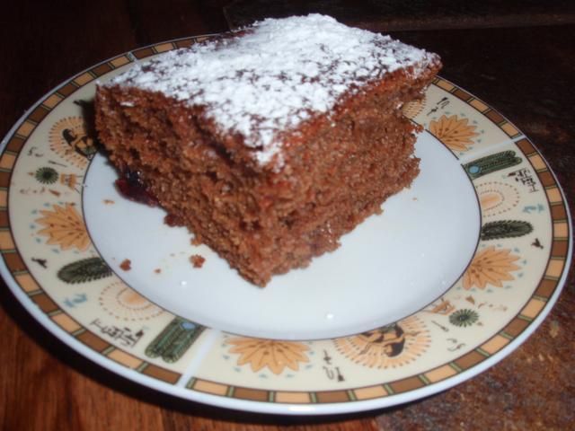 Piernik z żurawiną