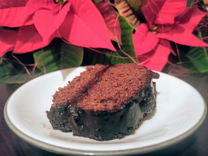 Pierniki przekładany smażonymi śliwkami