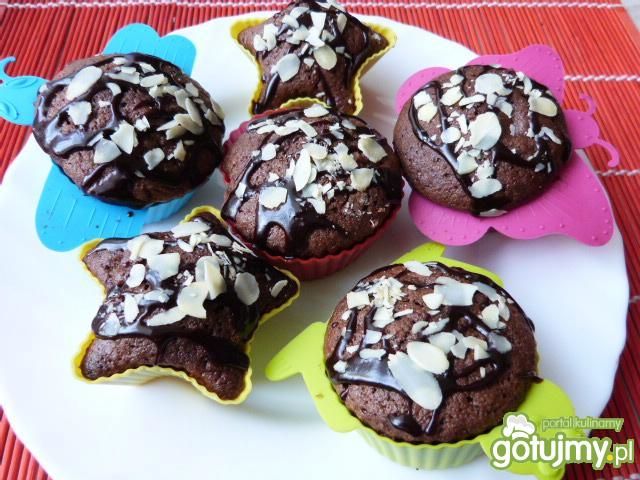 Piernikowe muffinki z serem twarogowym   Piernikowe muffinki z serem twarogowym