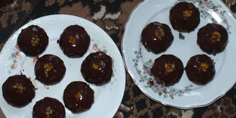 Piernikowe muffiny z bakaliami