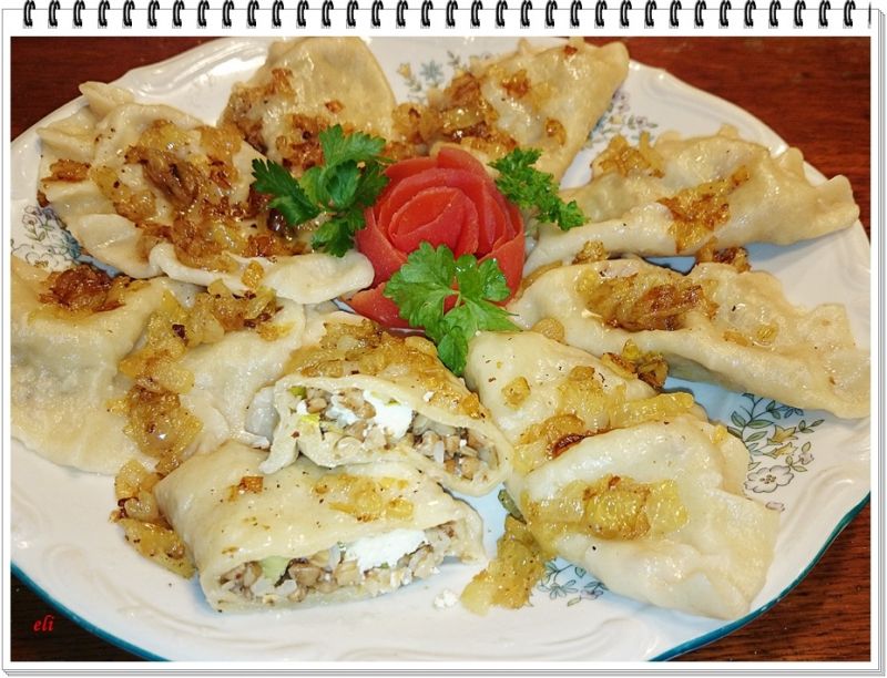 Pierogi Eli z kaszą gryczaną