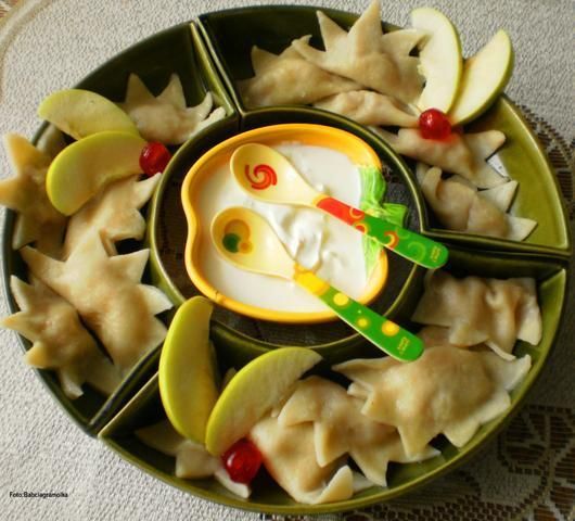 Pierogi o smaku szarlotki : Pierogi o smaku szarlotki :