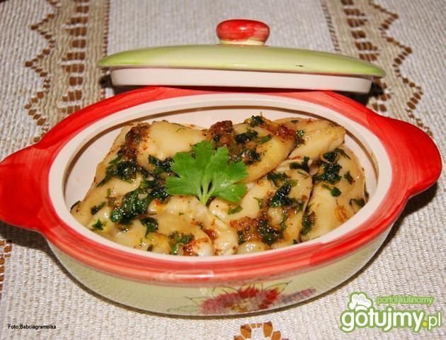 Pierogi prawie  ruskie z chili: Pierogi prawie  ruskie z chili:
