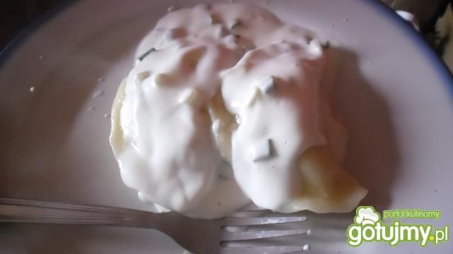 Pierogi ruskie ze szczypiorem