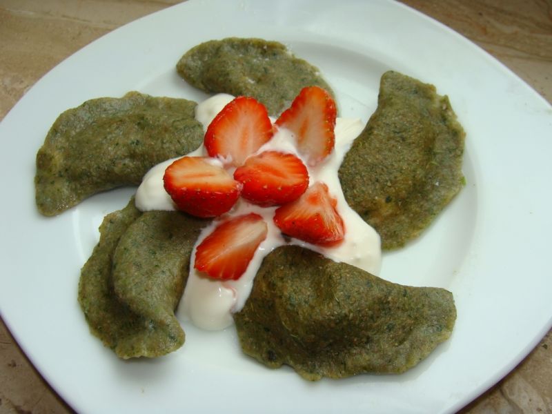  Pierogi szpinakowe