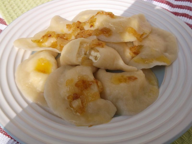 Pierogi z białym serem