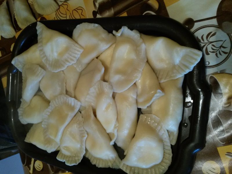 Pierogi z białym serem Pierogi z białym serem