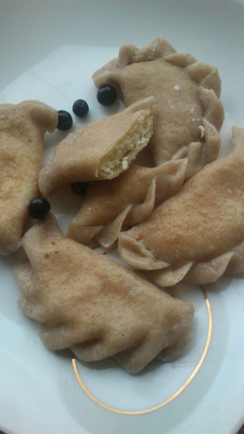 Pierogi z białym serem - pełnoziarniste Pierogi z białym serem - pełnoziarniste