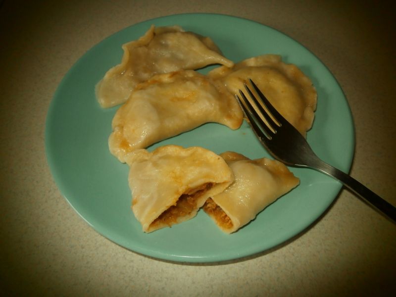 Pierogi z bigosem Pierogi z bigosem