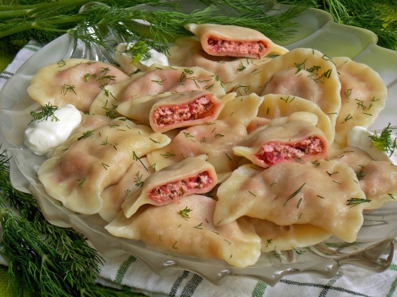 Pierogi z boćwiną Pierogi z boćwiną