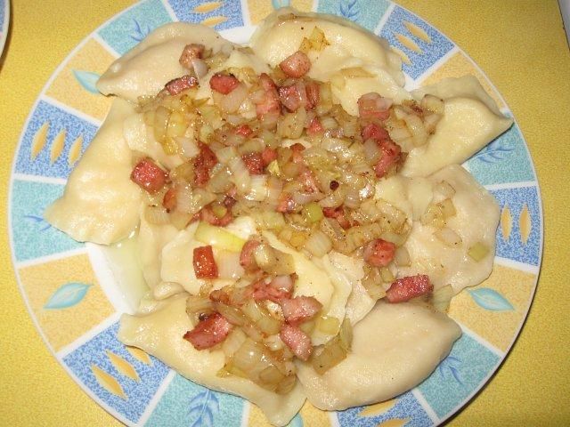 Pierogi z bryndzą