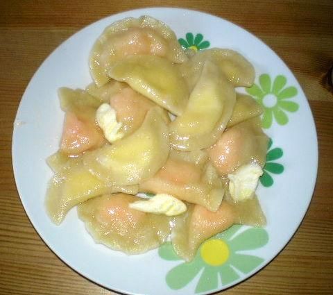 Pierogi z budyniem Pierogi z budyniem