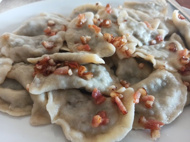 Pierogi z dudkami