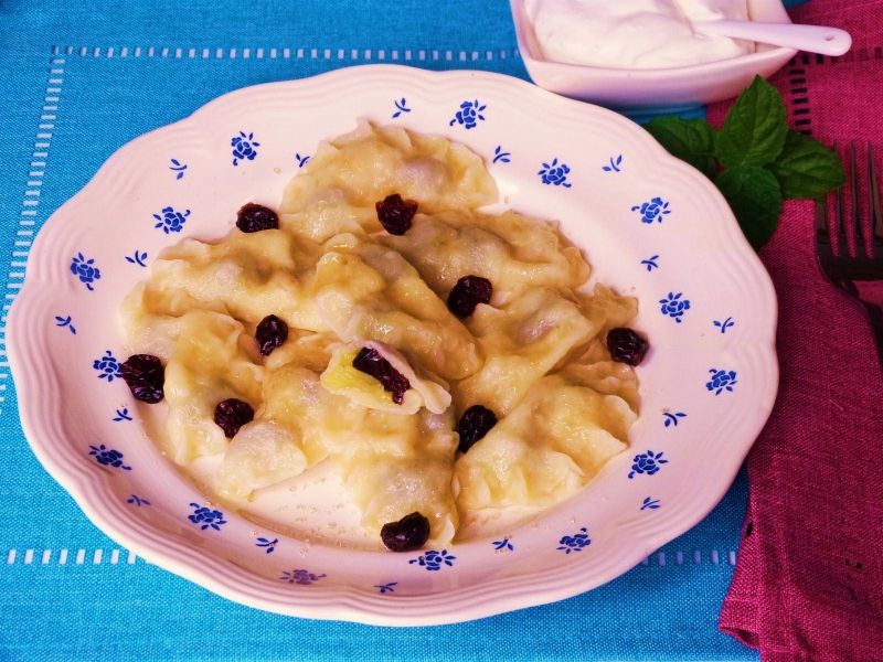Pierogi z egzotycznym nadzieniem Pierogi z egzotycznym nadzieniem