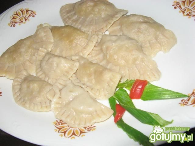 Pierogi z farszem mięsno-porowym,pyszne! Pierogi z farszem mięsno-porowym,pyszne!
