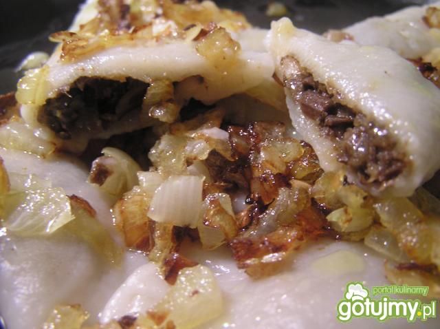 Pierogi z grzybami Bernadetty Pierogi z grzybami Bernadetty
