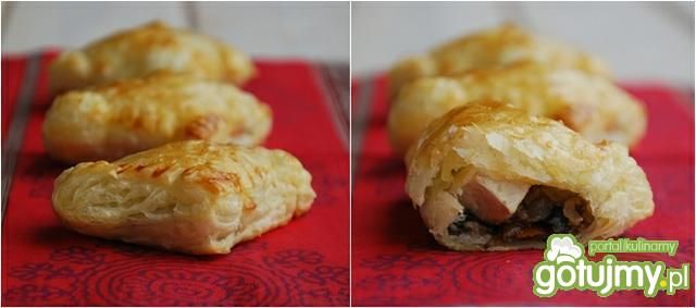 Pierogi z grzybami leśnymi i tofu