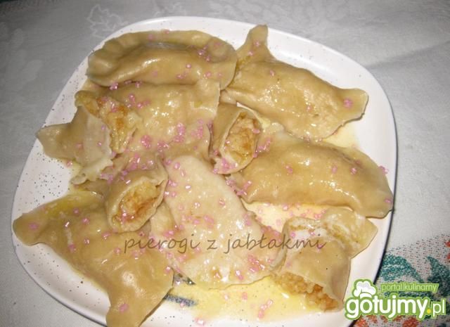 Pierogi z jabłkami wg Heni