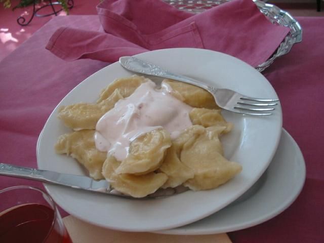 pierogi z jagodami