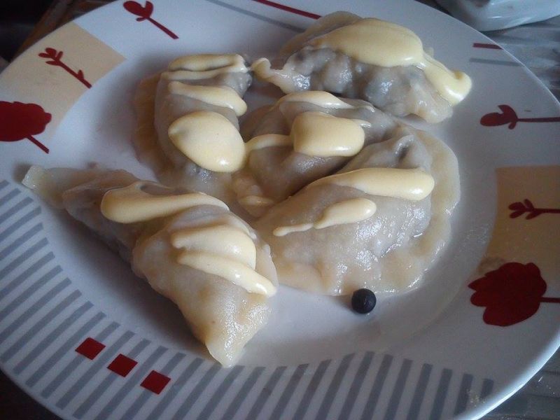 Pierogi z jagodami Pierogi z jagodami