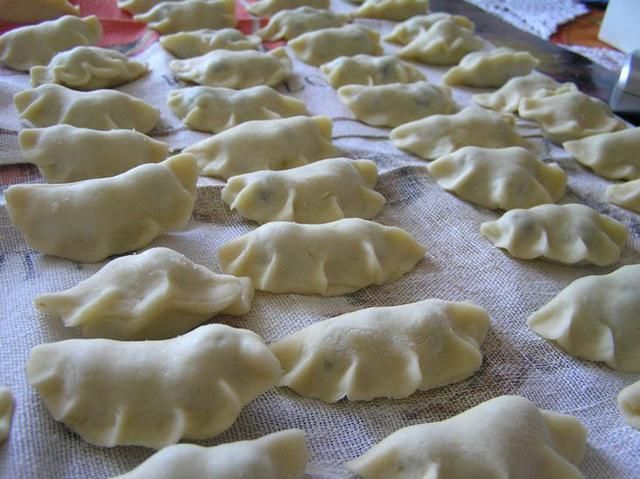 Pierogi z jagodami
