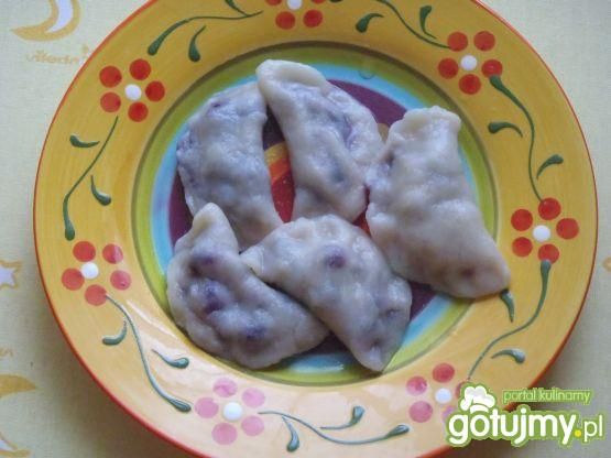 Pierogi z jagodami wg szpileczki Pierogi z jagodami wg szpileczki