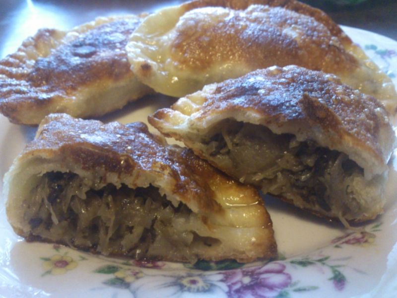Pierogi z kapustą i grzybami  Pierogi z kapustą i grzybami