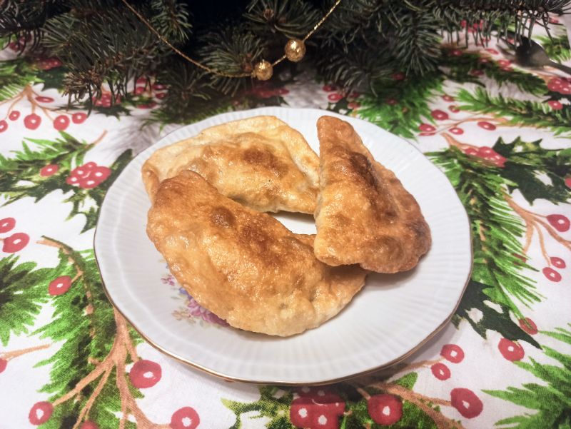 Pierogi z kapustą i kurkami