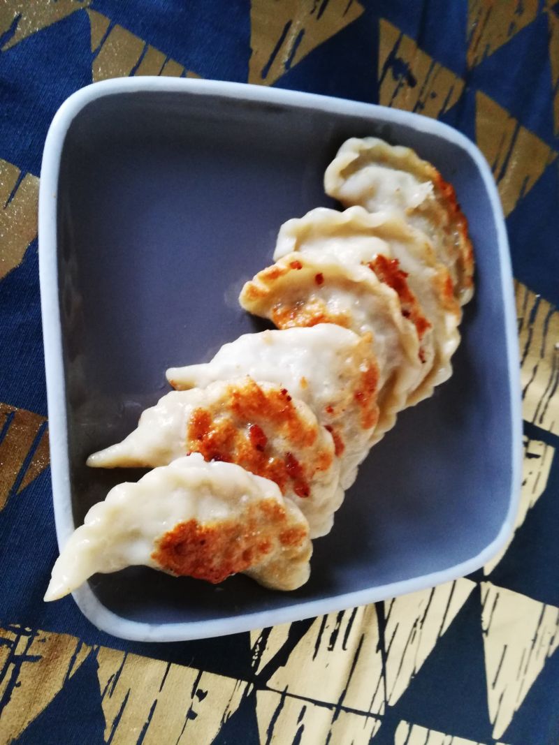 Pierogi z kapustą i pieczarkami