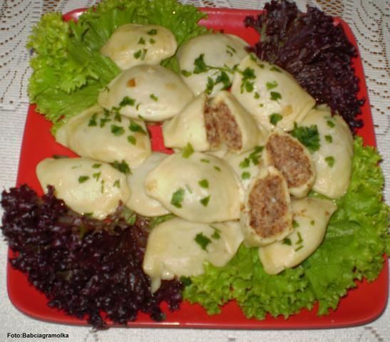 Pierogi z kaszą  gryczaną  Pierogi z kaszą  gryczaną